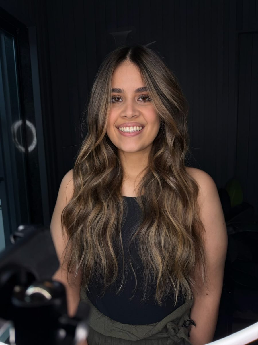 Mechas em tons de mel — Lunare Beauty